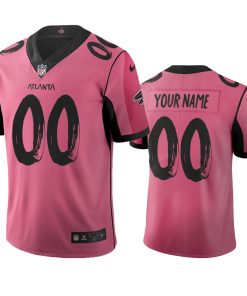 Atlanta Falcons Custom Pink Vapor Limited City Edition NFL Jersey