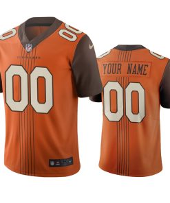 Cleveland Browns Custom Brown Vapor Limited City Edition NFL Jersey