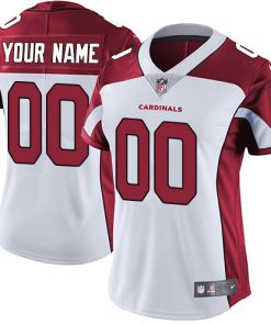 Nike Arizona Cardinals Customized White Stitched Vapor Untouchable Limited Women's NFL Jersey