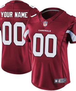 Nike Arizona Cardinals Customized Red Team Color Stitched Vapor Untouchable Limited Women's NFL Jersey