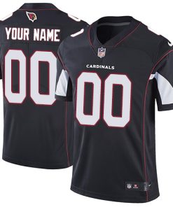 Nike Arizona Cardinals Customized Black Alternate Stitched Vapor Untouchable Limited Youth NFL Jersey