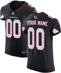 Nike Arizona Cardinals Customized Black Alternate Stitched Vapor Untouchable Elite Men's NFL Jersey