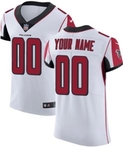 Nike Atlanta Falcons Customized White Stitched Vapor Untouchable Elite Men's NFL Jersey