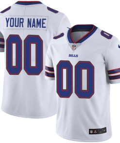 Nike Buffalo Bills Customized White Stitched Vapor Untouchable Limited Youth NFL Jersey