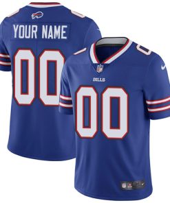 Nike Buffalo Bills Customized Royal Blue Team Color Stitched Vapor Untouchable Limited Youth NFL Jersey