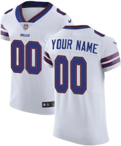 Nike Buffalo Bills Customized White Stitched Vapor Untouchable Elite Men's NFL Jersey