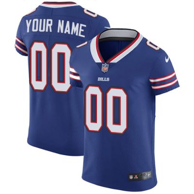 Nike Buffalo Bills Customized Royal Blue Team Color Stitched Vapor Untouchable Elite Men's NFL Jersey