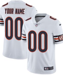 Nike Chicago Bears Customized White Stitched Vapor Untouchable Limited Youth NFL Jersey