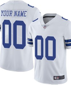 Nike Dallas Cowboys Customized White Stitched Vapor Untouchable Limited Men's NFL Jersey