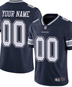 Nike Dallas Cowboys Customized Navy Blue Team Color Stitched Vapor Untouchable Limited Youth NFL Jersey