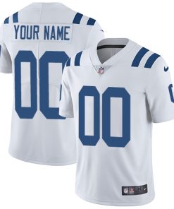 Nike Indianapolis Colts Customized White Stitched Vapor Untouchable Limited Men's NFL Jersey