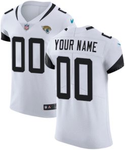 Nike Jacksonville Jaguars Customized White Stitched Vapor Untouchable Elite Men's NFL Jersey