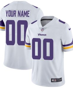 Nike Minnesota Vikings Customized White Stitched Vapor Untouchable Limited Youth NFL Jersey