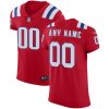 Nike New England Patriots Customized Red Alternate Stitched Vapor Untouchable Elite Men's NFL Jersey