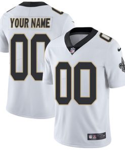 Nike New Orleans Saints Customized White Stitched Vapor Untouchable Limited Youth NFL Jersey