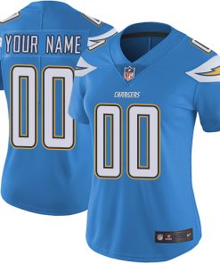 Nike San Diego Chargers Customized Electric Blue Alternate Stitched Vapor Untouchable Limited Women's NFL Jersey