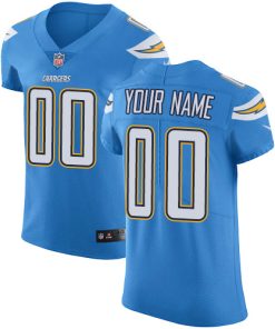 Nike San Diego Chargers Customized Electric Blue Alternate Stitched Vapor Untouchable Elite Men's NFL Jersey