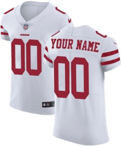 Nike San Francisco 49ers Customized White Stitched Vapor Untouchable Elite Men's NFL Jersey