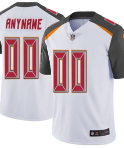 Nike Tampa Bay Buccaneers Customized White Stitched Vapor Untouchable Limited Men's NFL Jersey