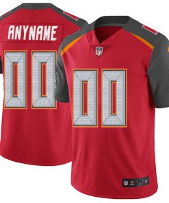 Nike Tampa Bay Buccaneers Customized Red Team Color Stitched Vapor Untouchable Limited Men's NFL Jersey
