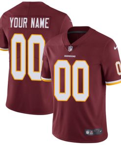 Nike Washington Redskins Customized Burgundy Red Team Color Stitched Vapor Untouchable Limited Youth NFL Jersey