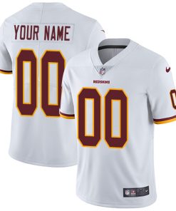 Nike Washington Redskins Customized White Stitched Vapor Untouchable Limited Men's NFL Jersey