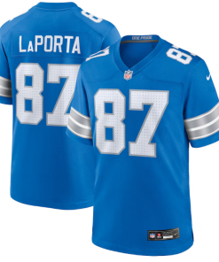 Nike Amon-Ra St. Brown Blue Detroit Lions #87 Vapor F.U.S.E. Limited Jersey