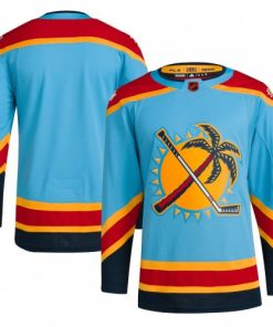 Florida Panthers Reverse Retro 2.0 Blank Jersey - Light Blue