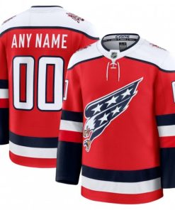 Washington Capitals Alternate Premium Custom Jersey - Red