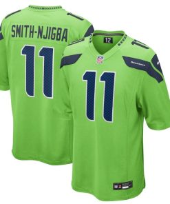 Jaxon Smith-Njigba #11 Seattle Seahawks Nike Alternate Game Jersey - Neon Green