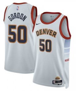 Aaron Gordon Denver Nuggets Nike Unisex Swingman Jersey - Hardwood Classics - Silver