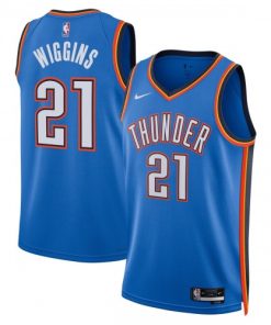 Aaron Wiggins Oklahoma City Thunder Nike Unisex Swingman Player Jersey  - Blue