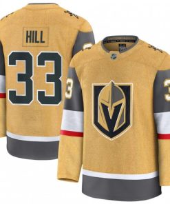 Adin Hill Men's Vegas Golden Knights Gold Home Premium Jersey