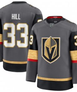 Adin Hill Men's Vegas Golden Knights Gray Alternate Premium Jersey