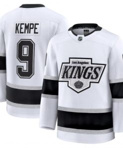 Adrian Kempe Men's Los Angeles Kings White Away Premium Jersey