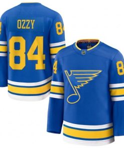 Aleksanteri Ozzy St. Louis Blues Home Premium Player Jersey - Blue