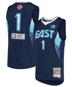 Allen Iverson Eastern Conference Throwback Hardwood Classics 2009 NBA All-Star Game Swingman Jersey - Navy