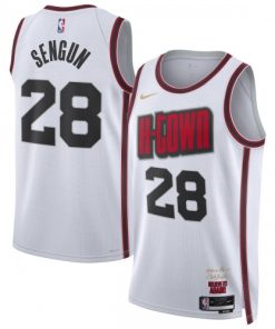 Alperen Sengun Houston Rockets Nike Unisex Swingman Player Jersey - Hardwood Classics - White
