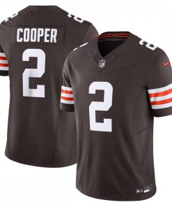 Amari Cooper #2 Cleveland Browns Nike Vapor F.U.S.E. Limited Jersey - Brown