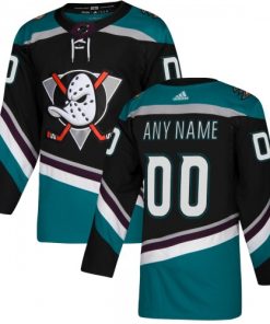 Anaheim Ducks Alternate Authentic Custom Jersey - Black
