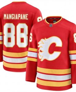 Andrew Mangiapane Men's Calgary Flames Red Home Premium Jersey