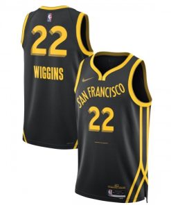 Andrew Wiggins Golden State Warriors Nike Unisex Swingman Jersey - Black - Hardwood Classics