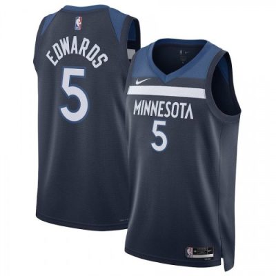 Anthony Edwards Minnesota Timberwolves Nike Unisex Swingman Jersey - Navy