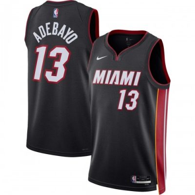 Bam Adebayo Miami Heat Nike Unisex Swingman Jersey - Black