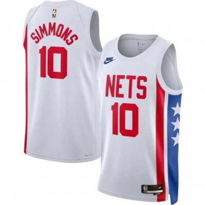 Ben Simmons Brooklyn Nets Nike Swingman Jersey White - Classic Edition