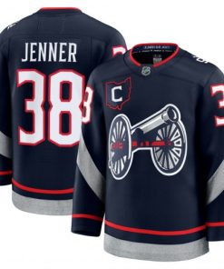 Boone Jenner Columbus Blue Jackets 2025 NHL Stadium Series Premium Jersey - Navy