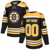 Boston Bruins Black Home Premium Custom Jersey