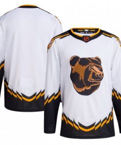 Boston Bruins White Reverse Retro Premium Jersey