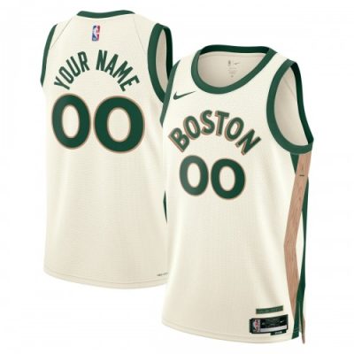 Boston Celtics Nike Unisex Custom Swingman Jersey - White - Hardwood Classics