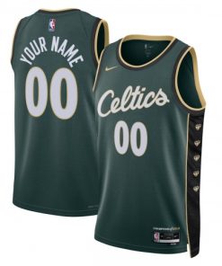 Boston Celtics Nike Unisex Swingman Custom Jersey - Hardwood Classics - Kelly Green